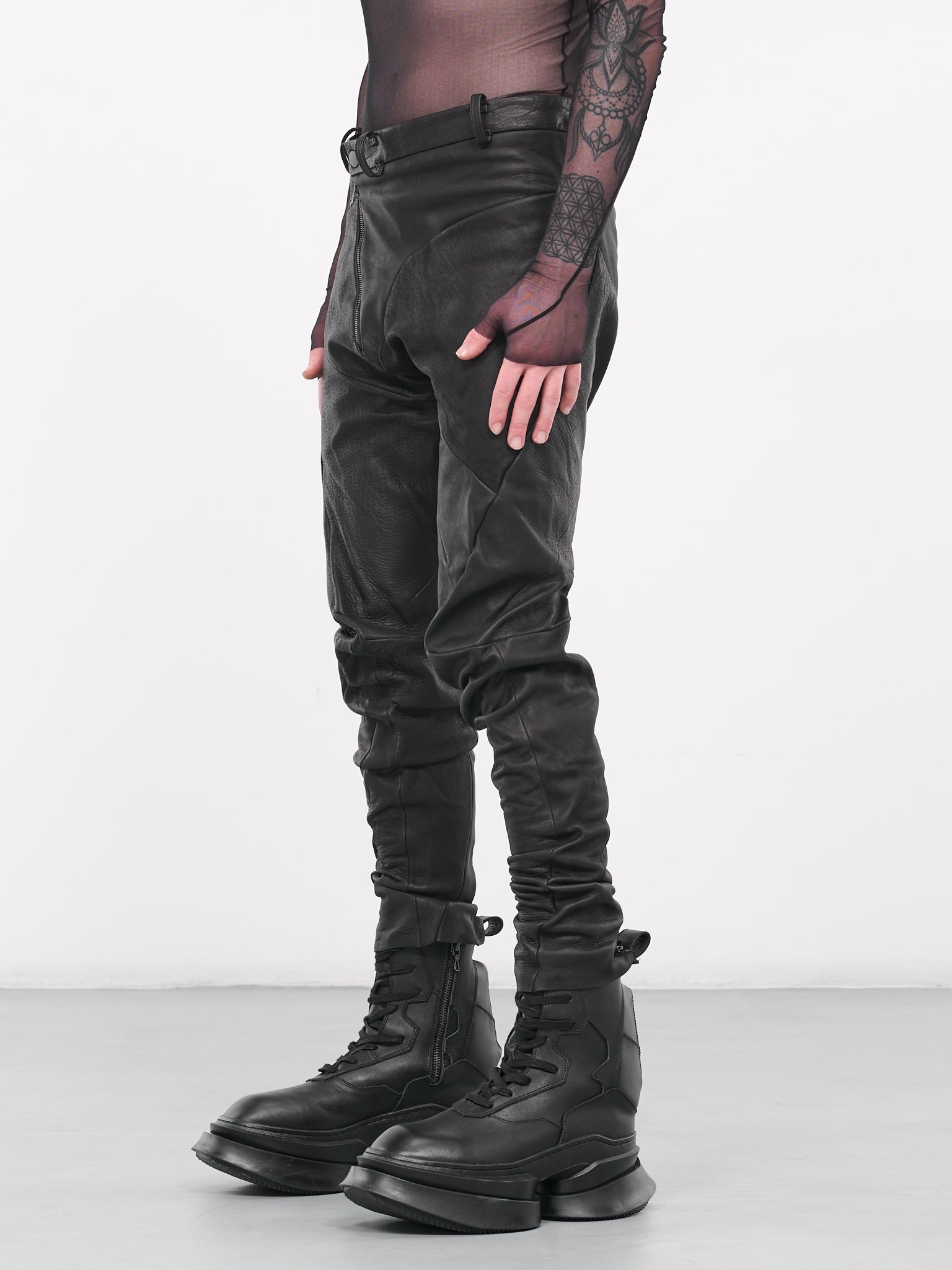 Distortion Fitted Long Pants - 2