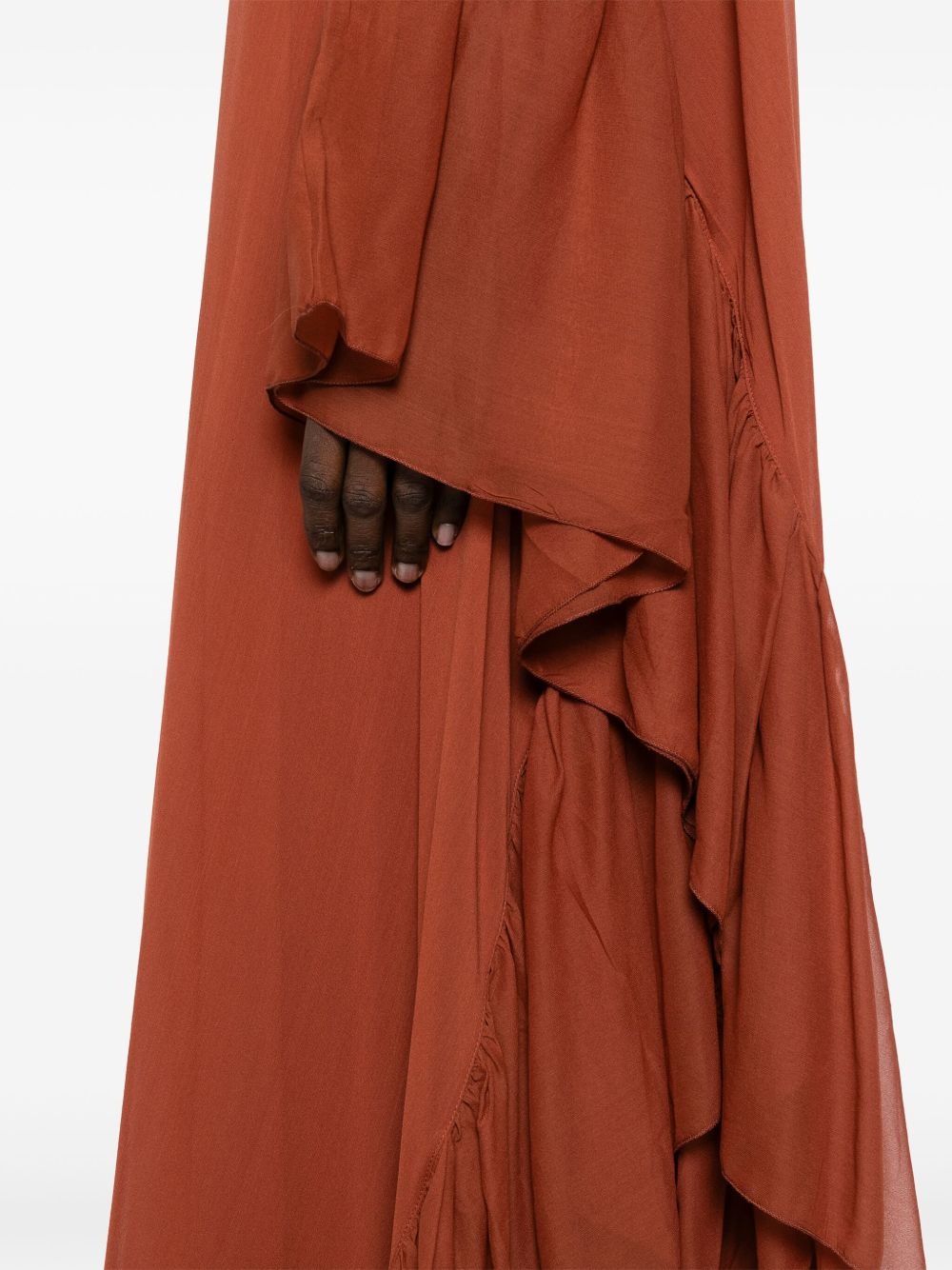 silk gown - 5
