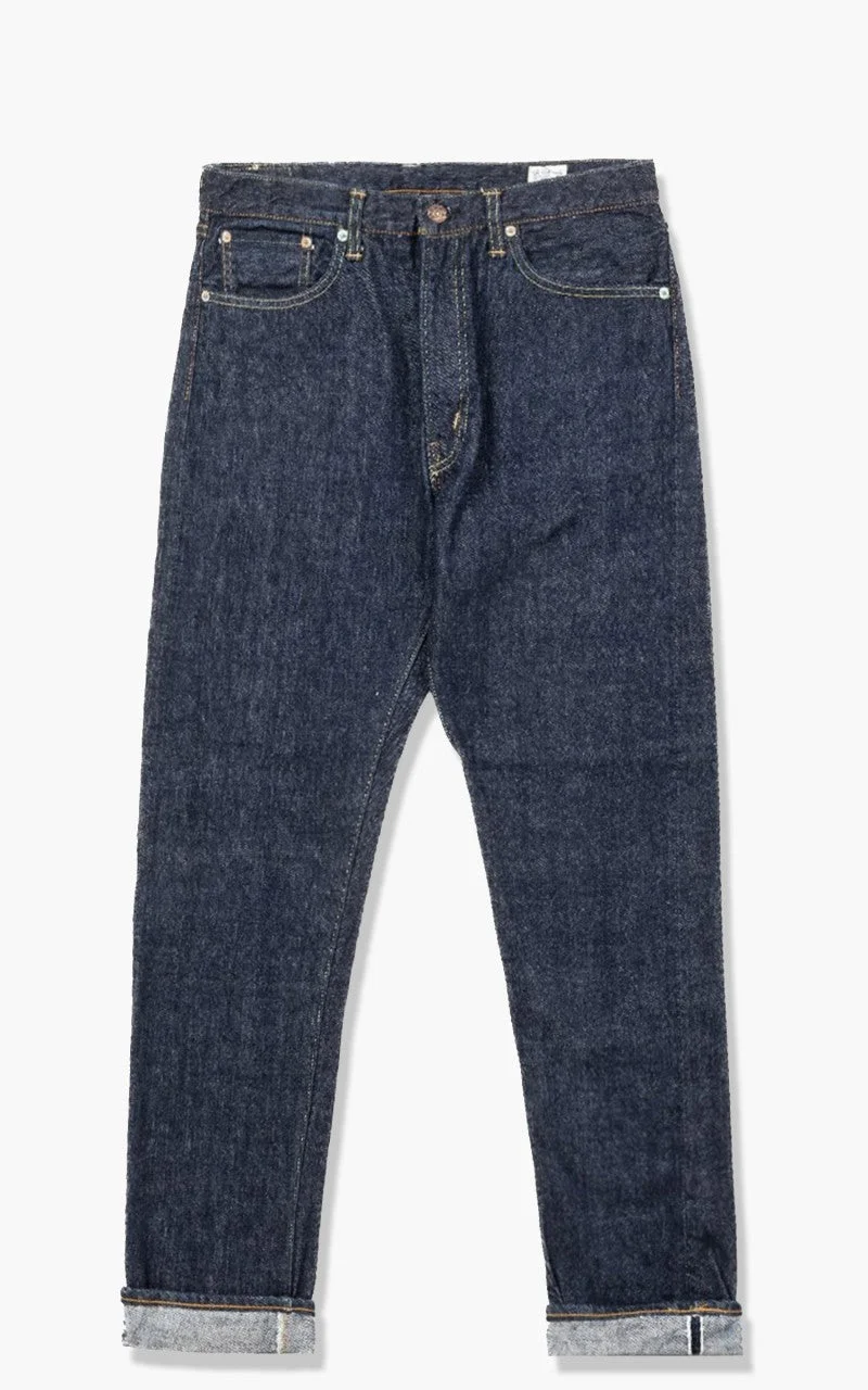 ORSLOW IVY FIT JEANS 107 ONE WASH INDIGO - 1