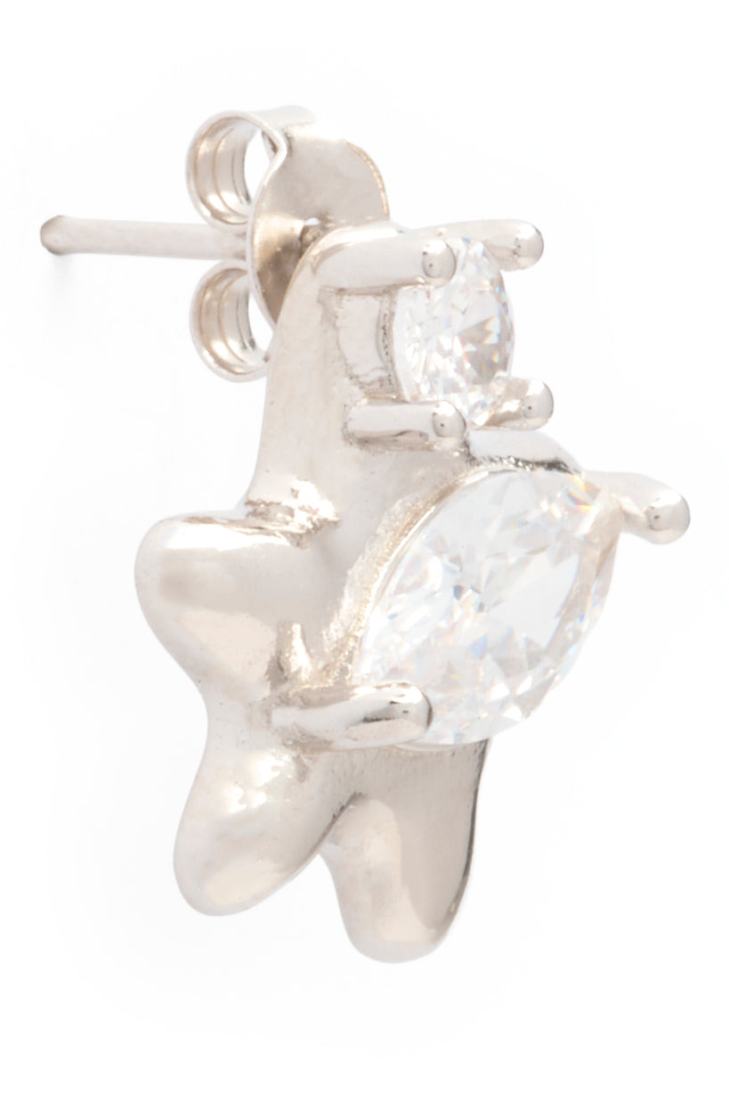 CLEAR STELLA STUDS - 4