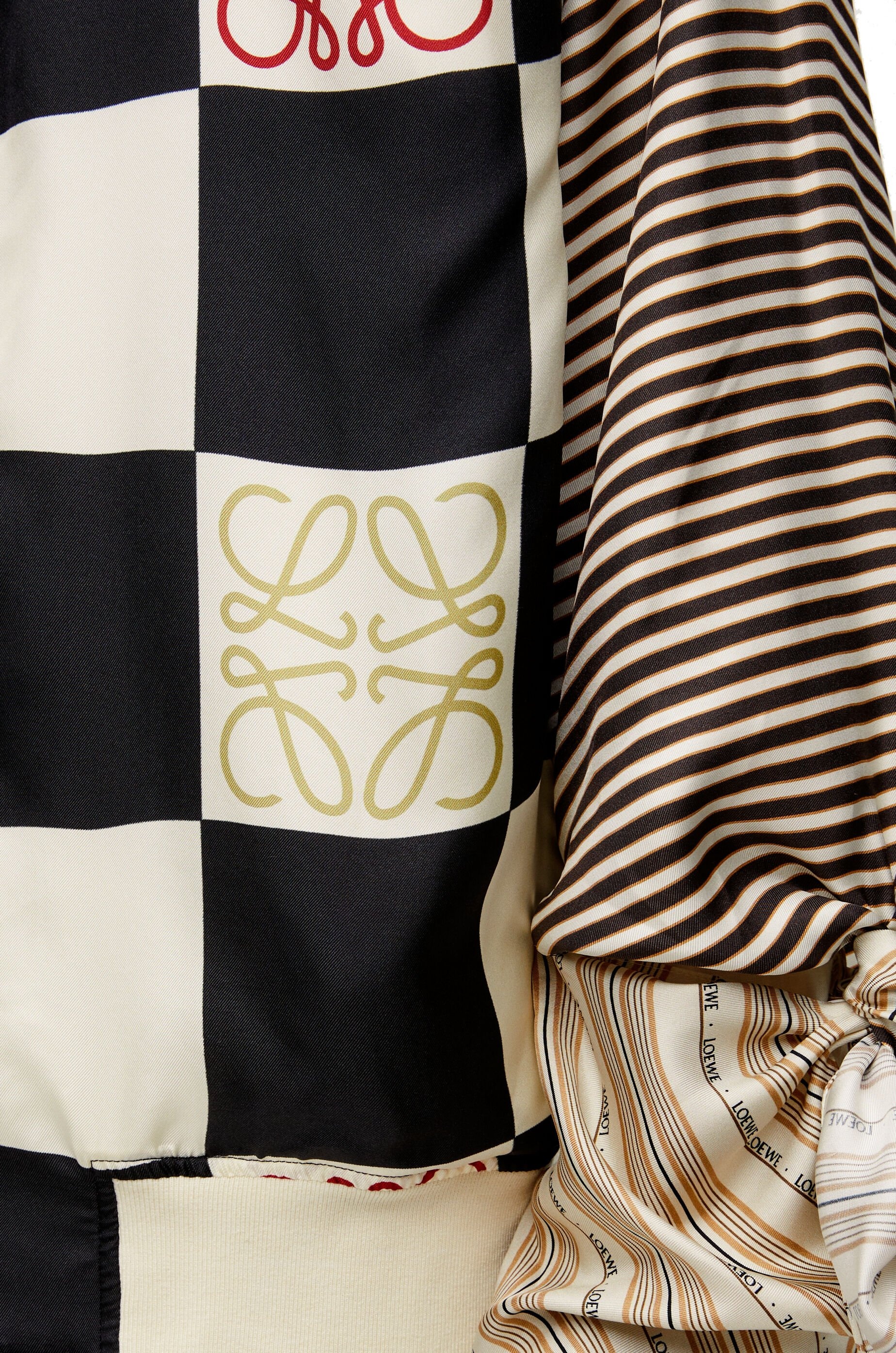 Bomber jacket in silk - 5