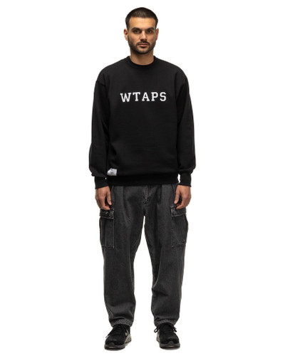 WTAPS Academy / Sweater / Cotton. College Black outlook