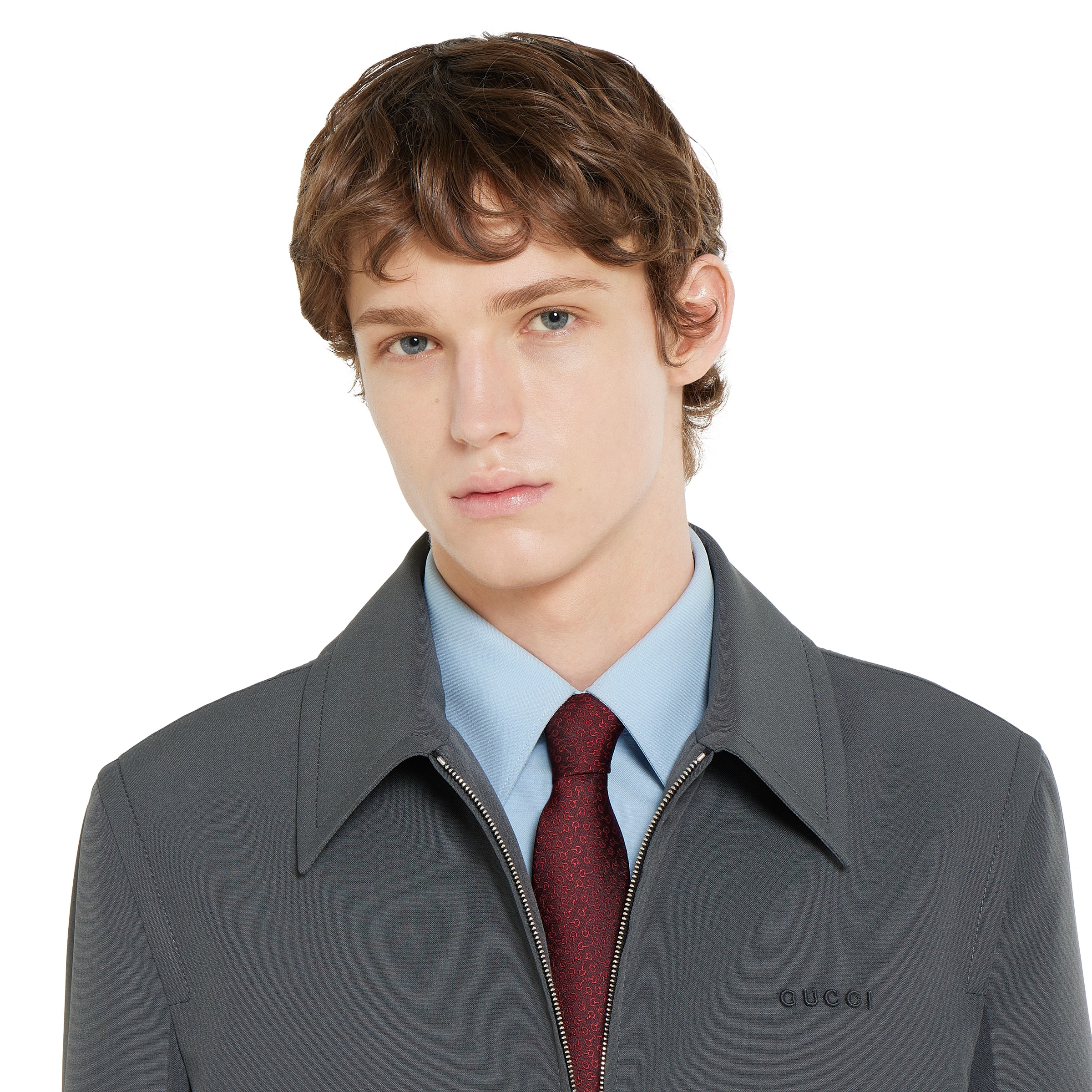 Silk jacquard tie - 3