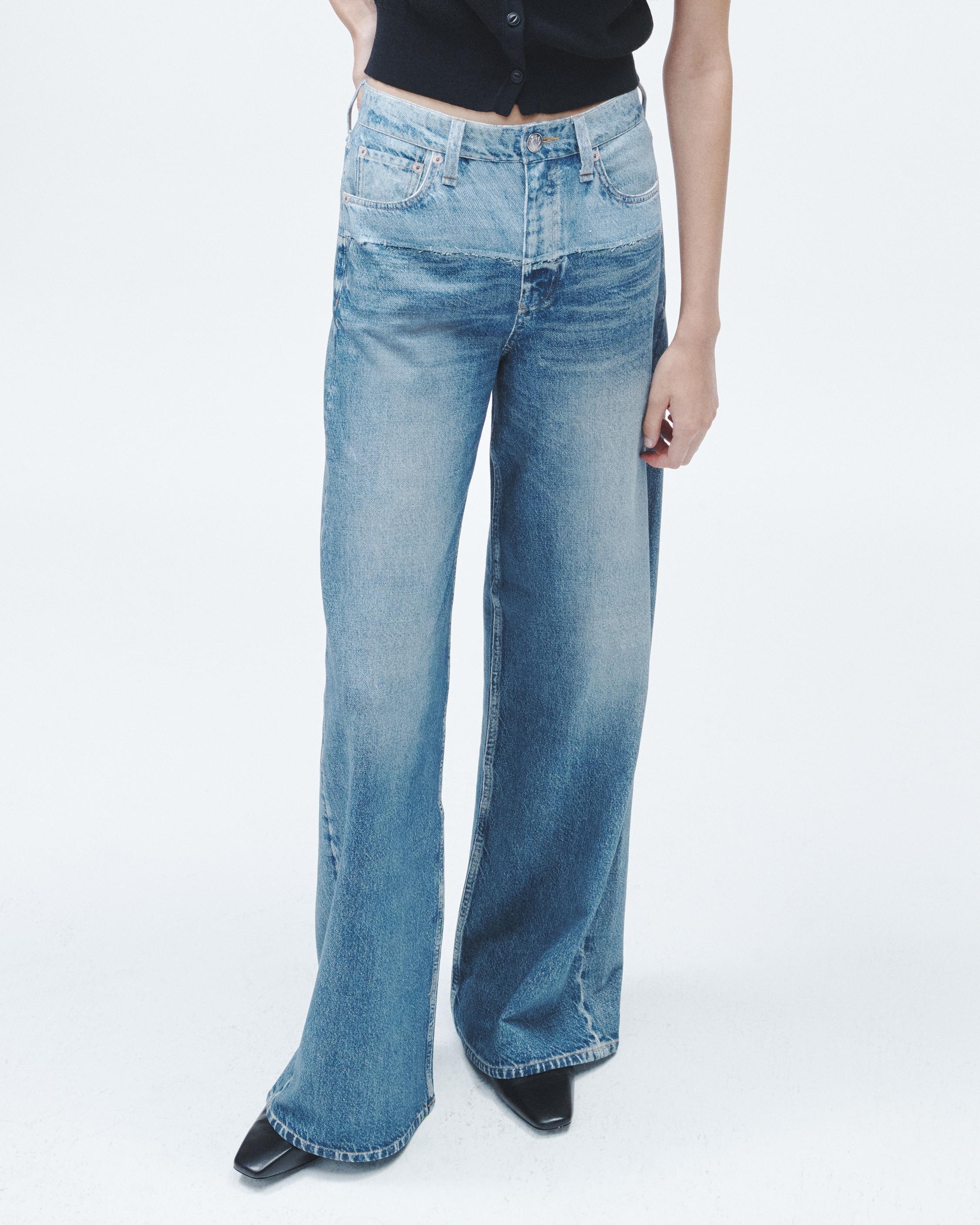 Miramar Sofie Full Length Wide-Leg
Trompe L'oeil Cotton Pant - 4