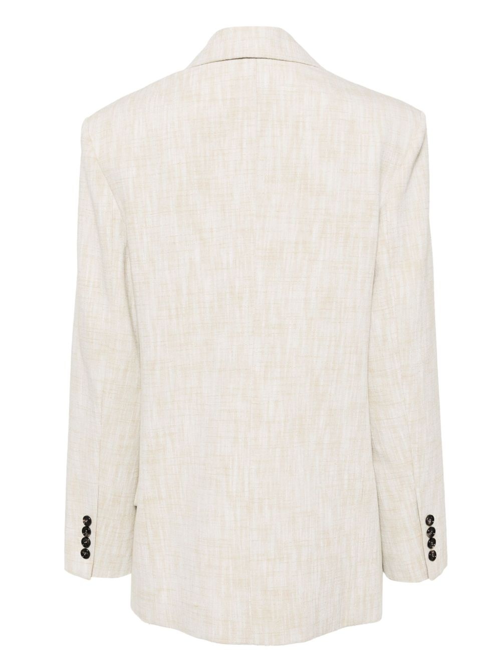 slim-fit single-breasted blazer - 2