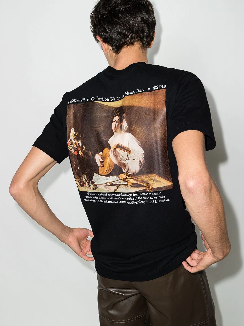 Caravaggio print T-shirt - 3