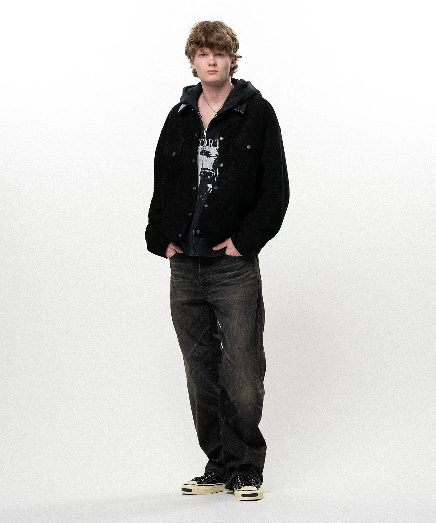 Suede Trucker Jacket - 1