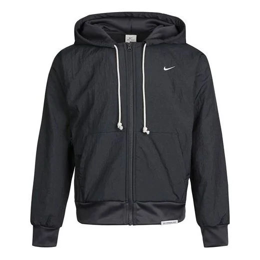 Nike Standard Issue Basketball hoodie Jacket Smoke Grey CK6806-070 - 1
