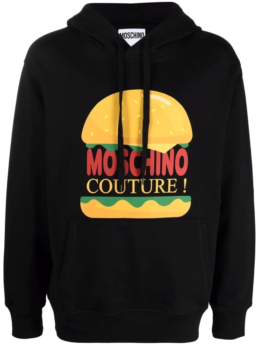 hamburger couture logo hoodie - 1