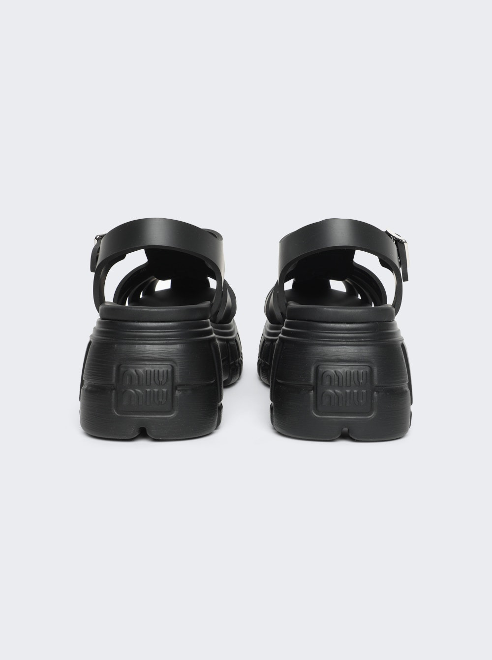 Platform Fisherman Sandals Black - 3