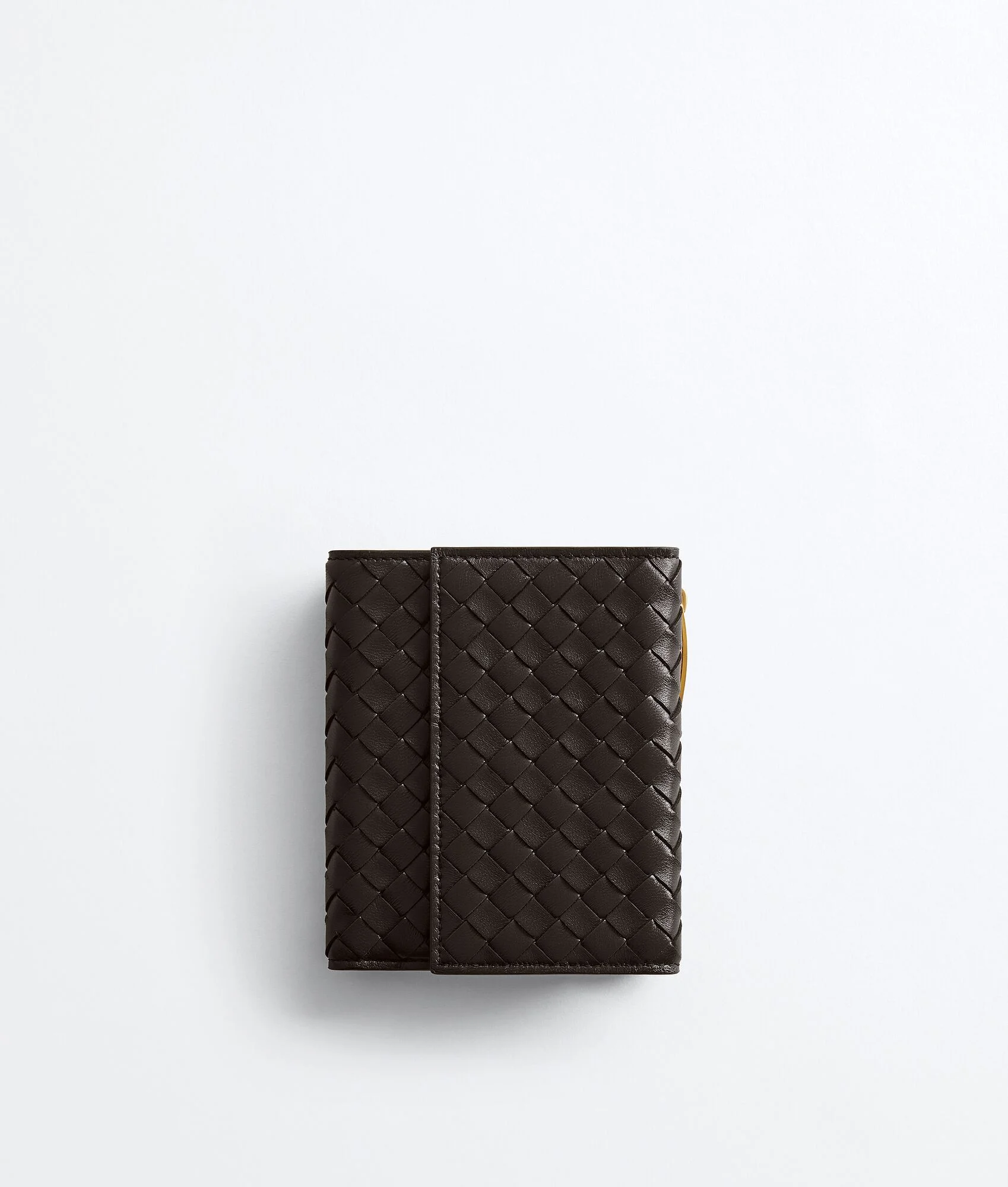 Intrecciato Piccolo Small Bi-Fold Wallet with Flap - 1