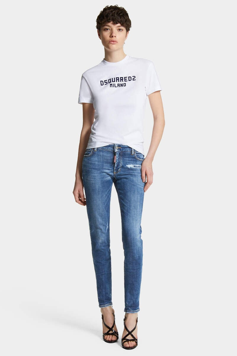 MEDIUM PERFECTO WASH MEDIUM WAIST TWIGGY JEANS - 3