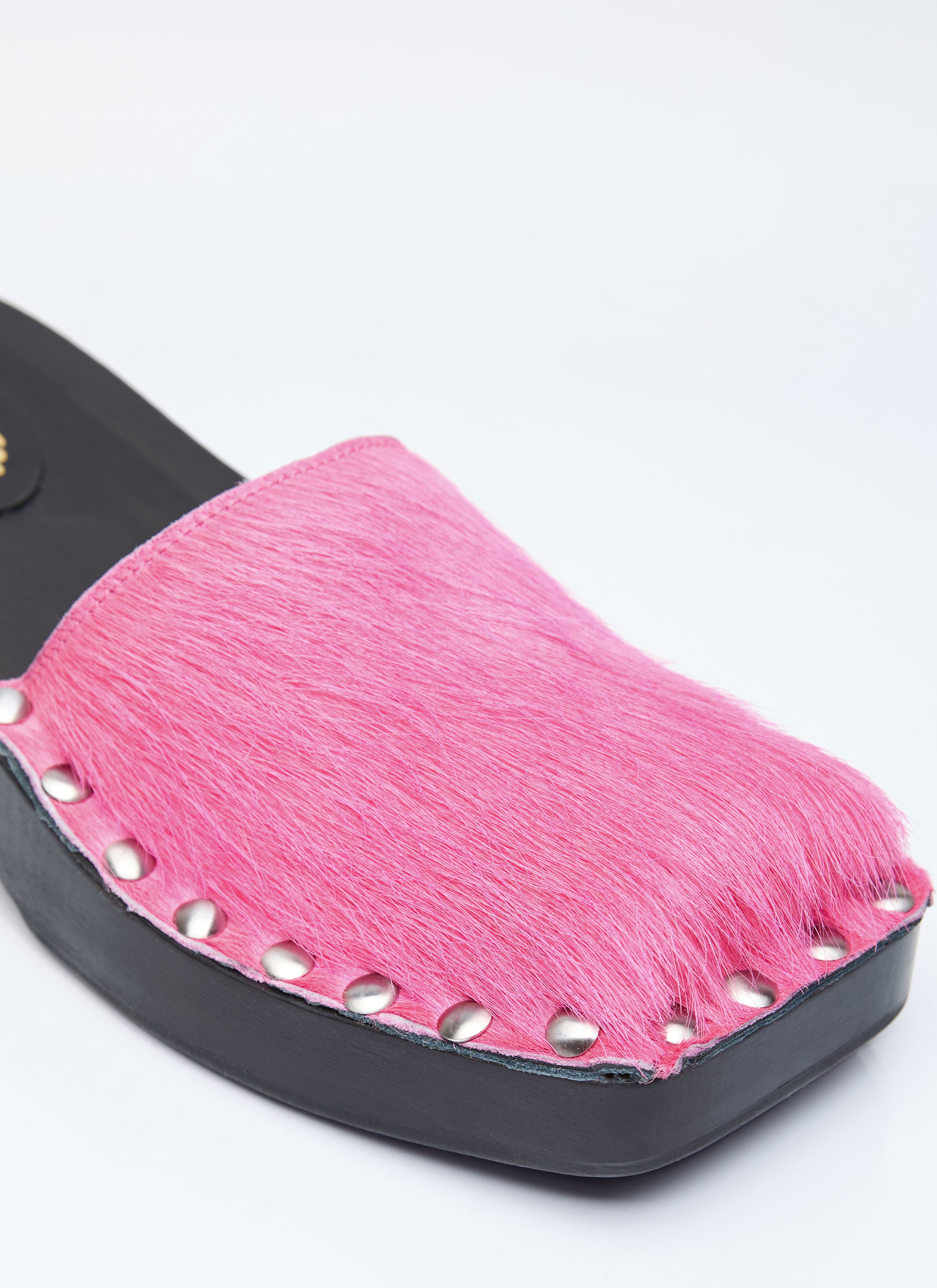 Hairy Wood Clogs - 2