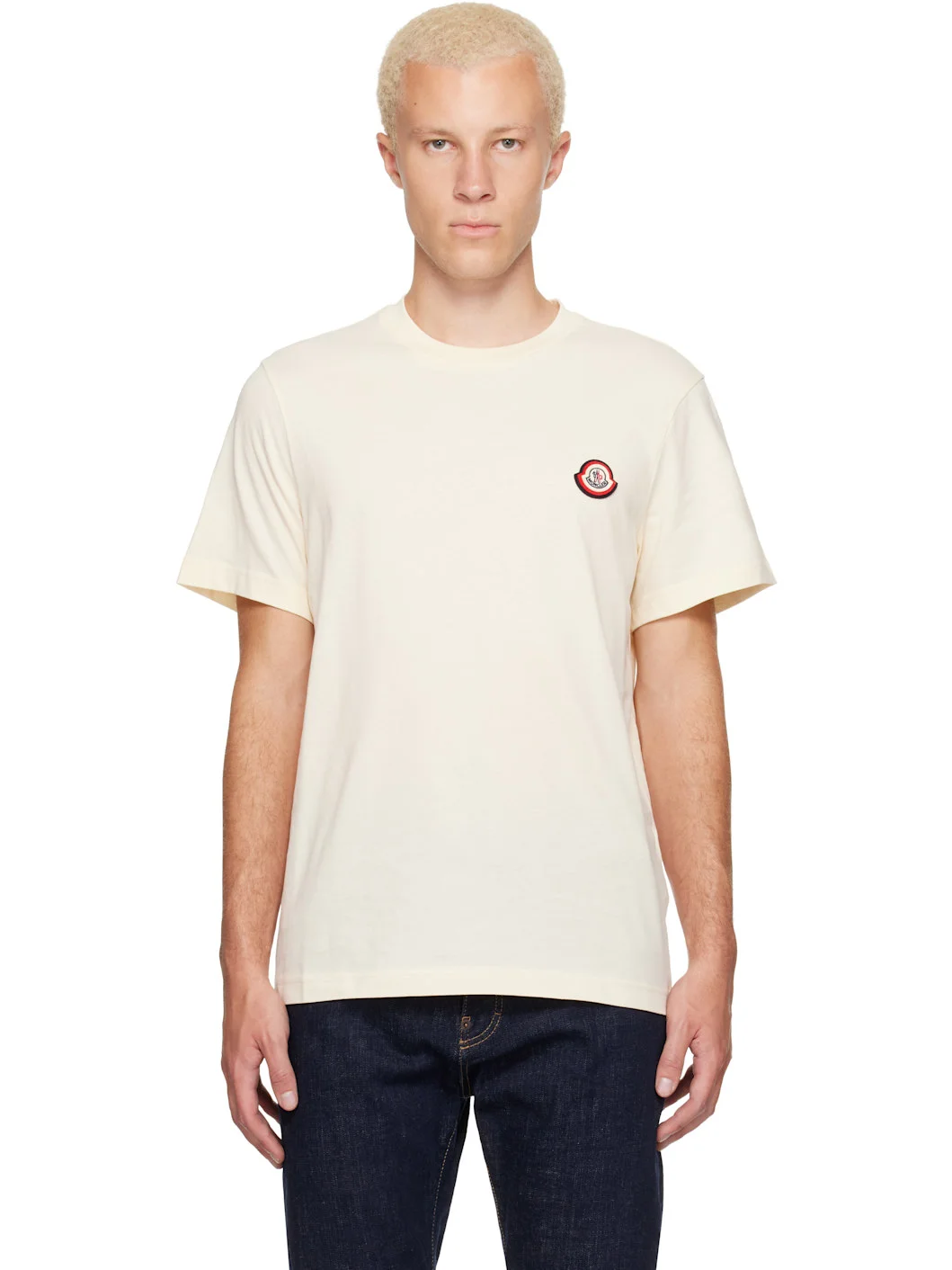 Off-White Logo Cotton Jersey T-shirt - 1