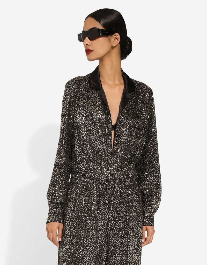 Sequined shirt 4