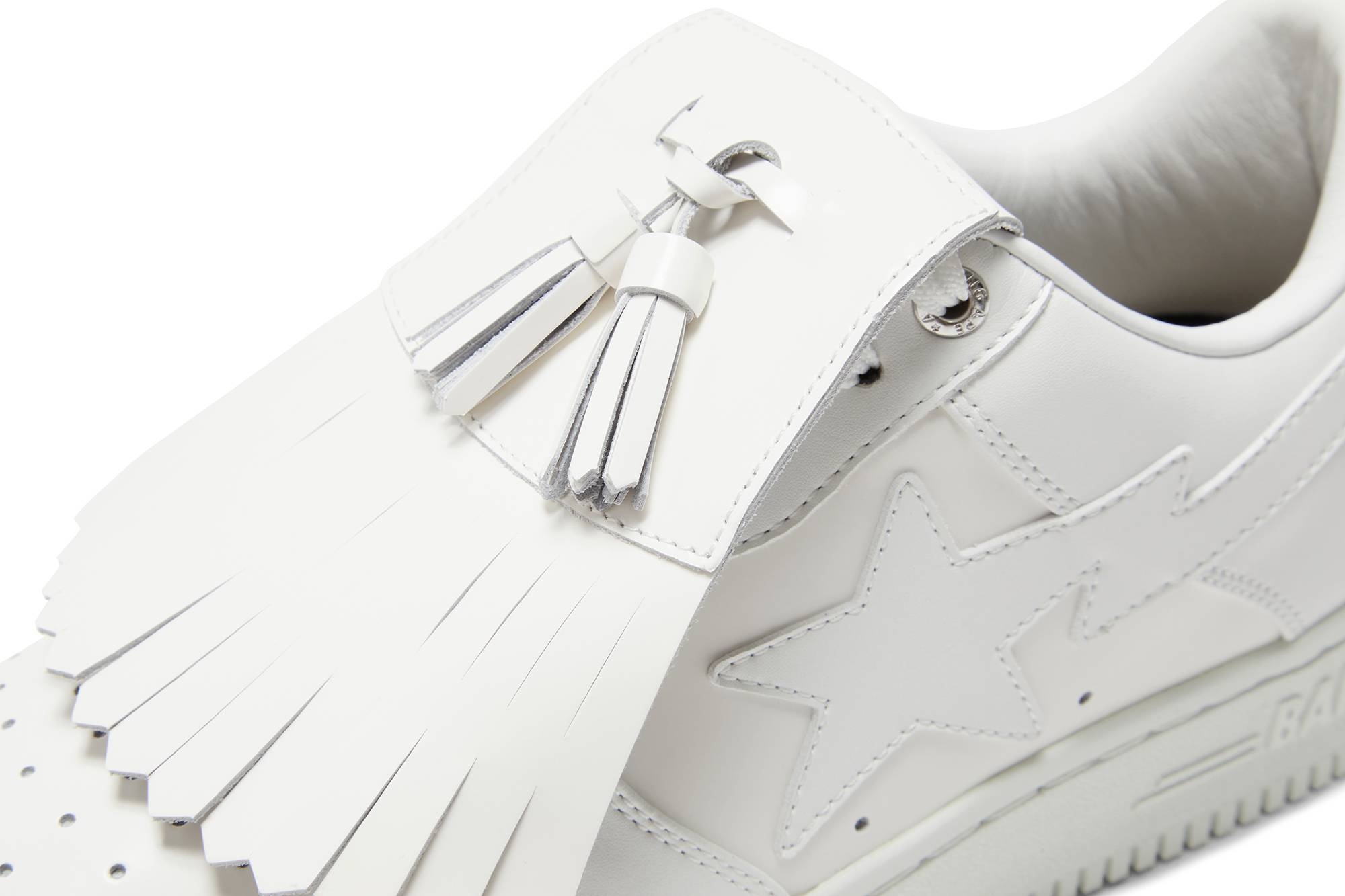 GOAT x Bapesta M1 Removable Tassel 'White' - 11
