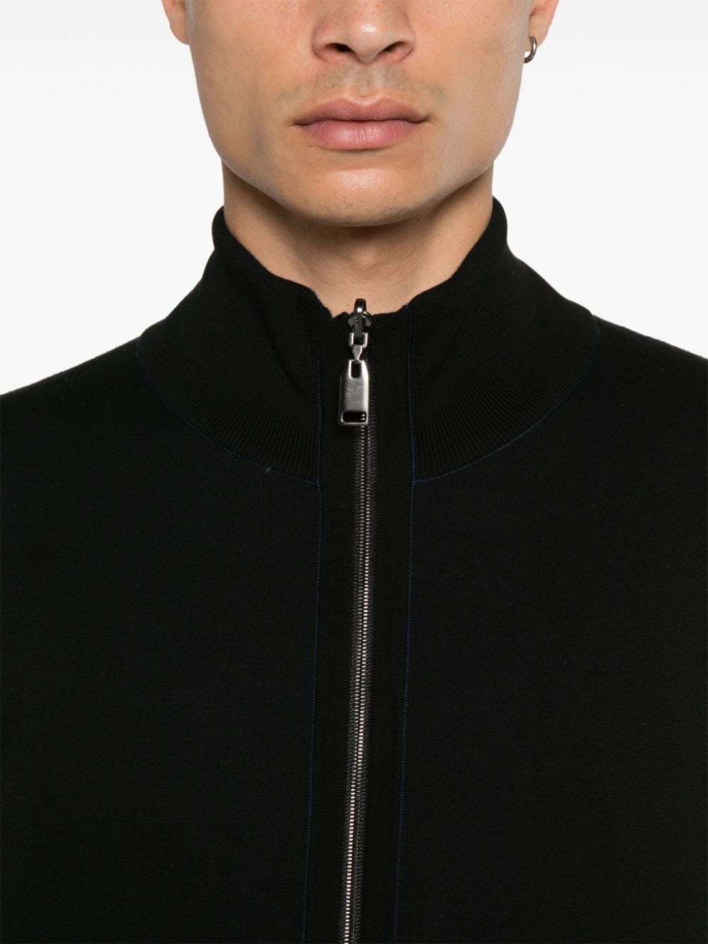 zip-up cardigan - 6