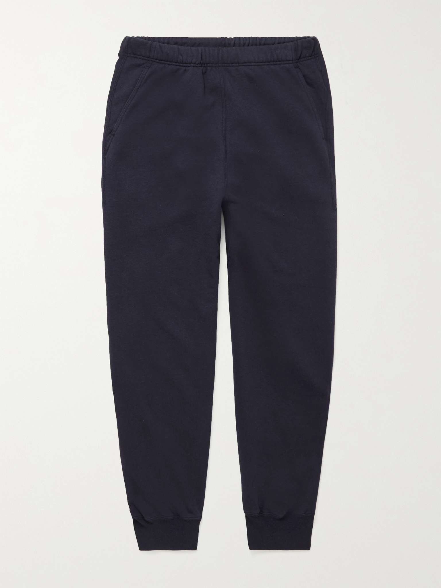 Cotton-Blend Jersey Sweatpants - 1