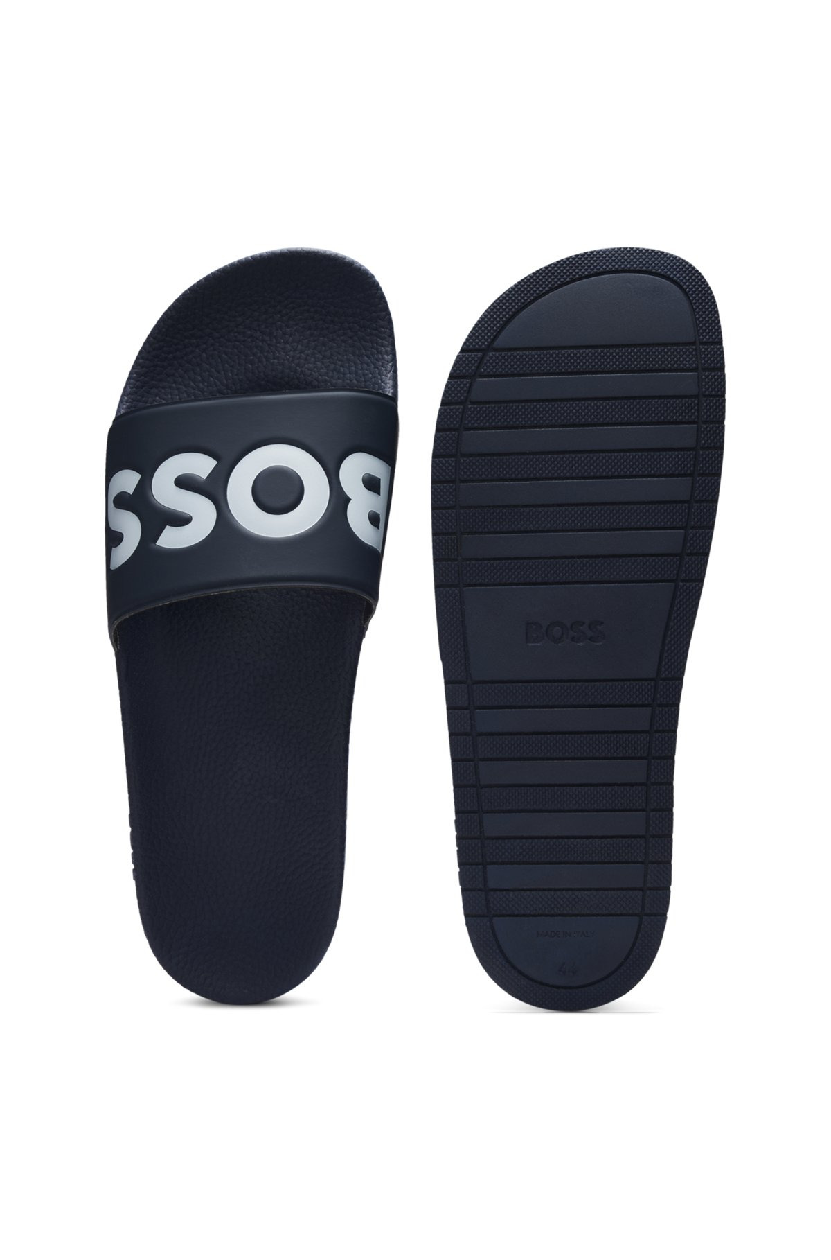 ITALIAN-MADE SLIDES WITH LARGE LOGO DETAIL - 4