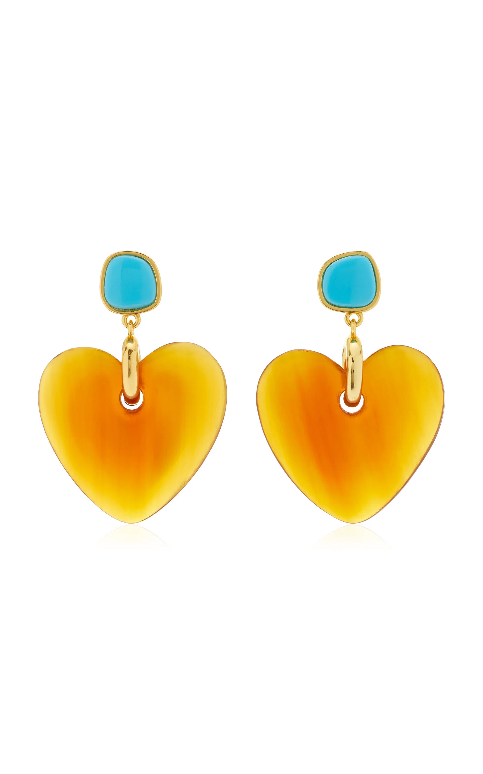 Dulcinea Gold-Plated Multi-Stone Earrings multi - 1
