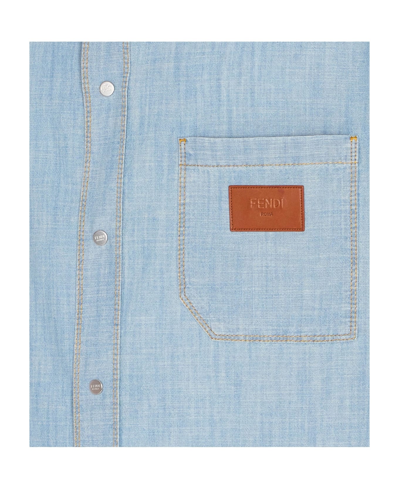 Ff Stitching Logo Shirt - 3