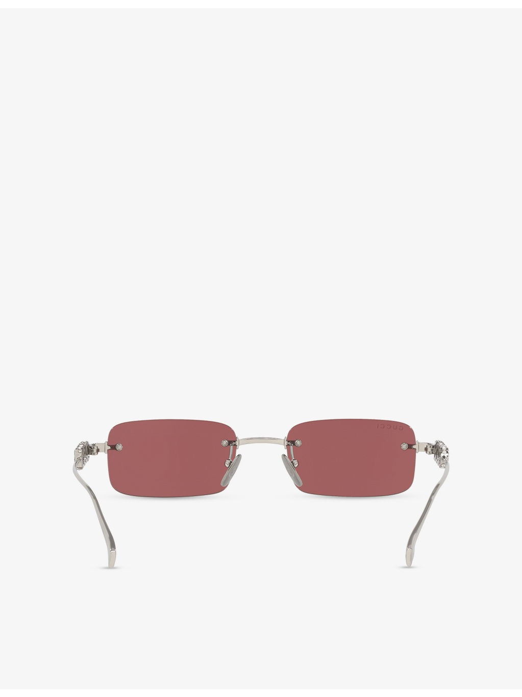 GG1808S Rectangle-Frame Metal Sunglasses - 3