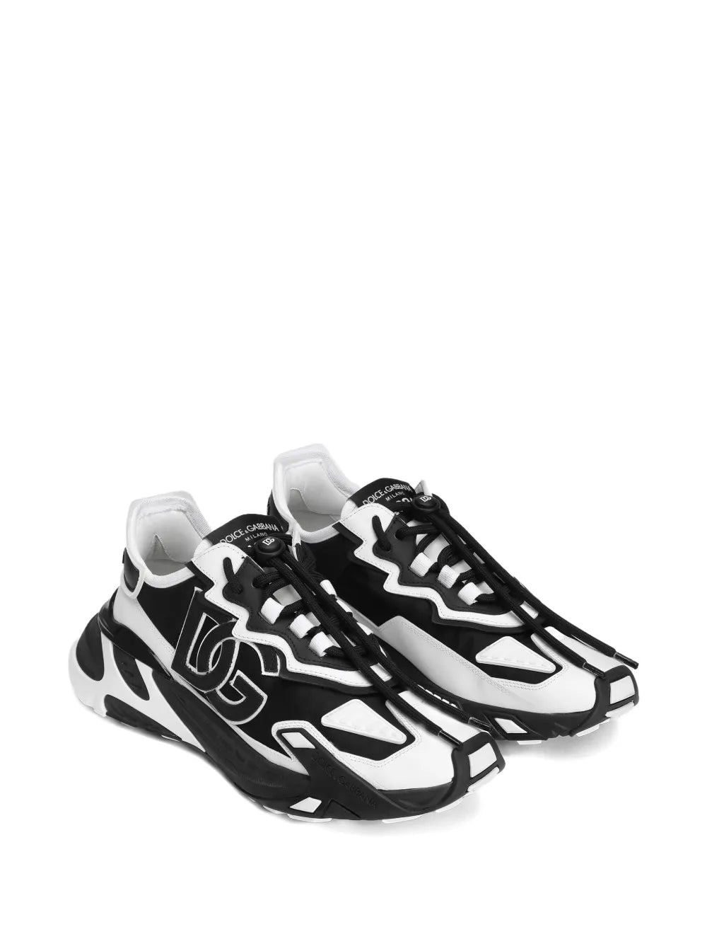 LOGO-EMBROIDERED CHUNKY SNEAKERS - 4