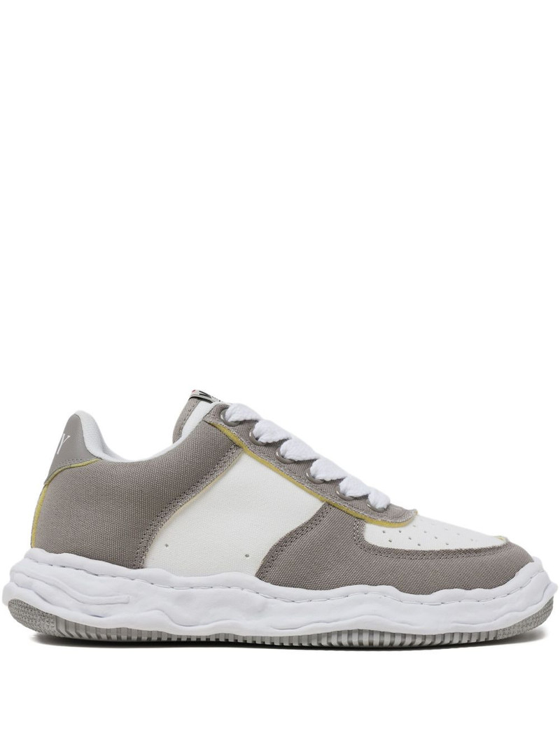 Wayne panelled wave-sole sneakers 1
