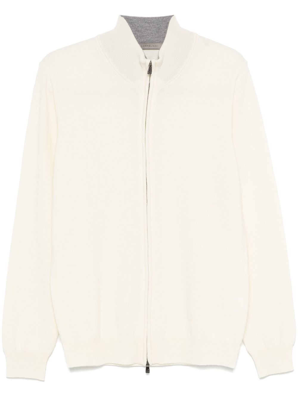 zip-up cardigan - 1