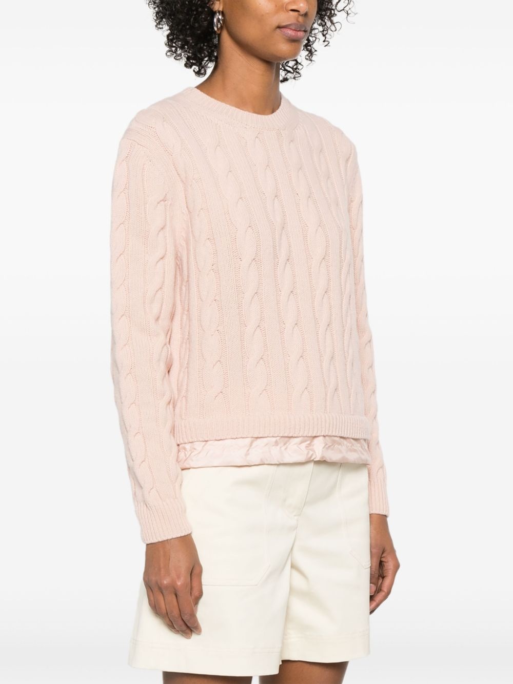 cable-knit sweater - 3
