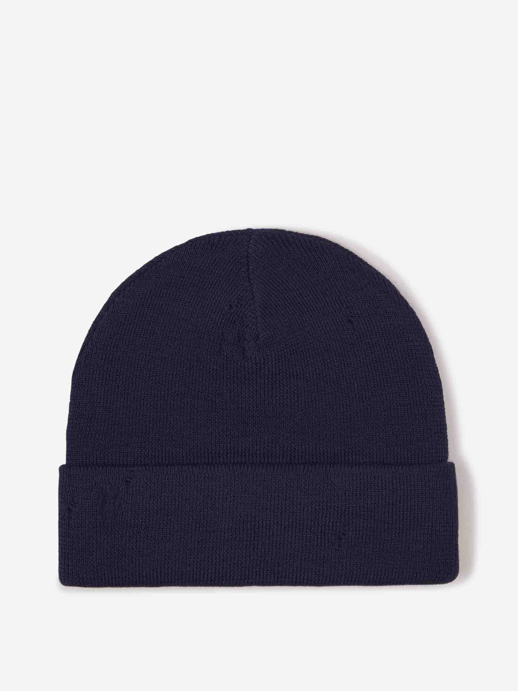DISTRESSED LOGO BEANIE - 2