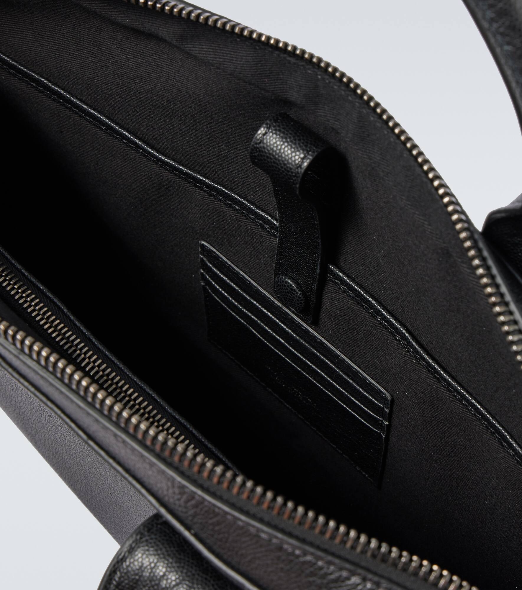 Leather briefcase - 4
