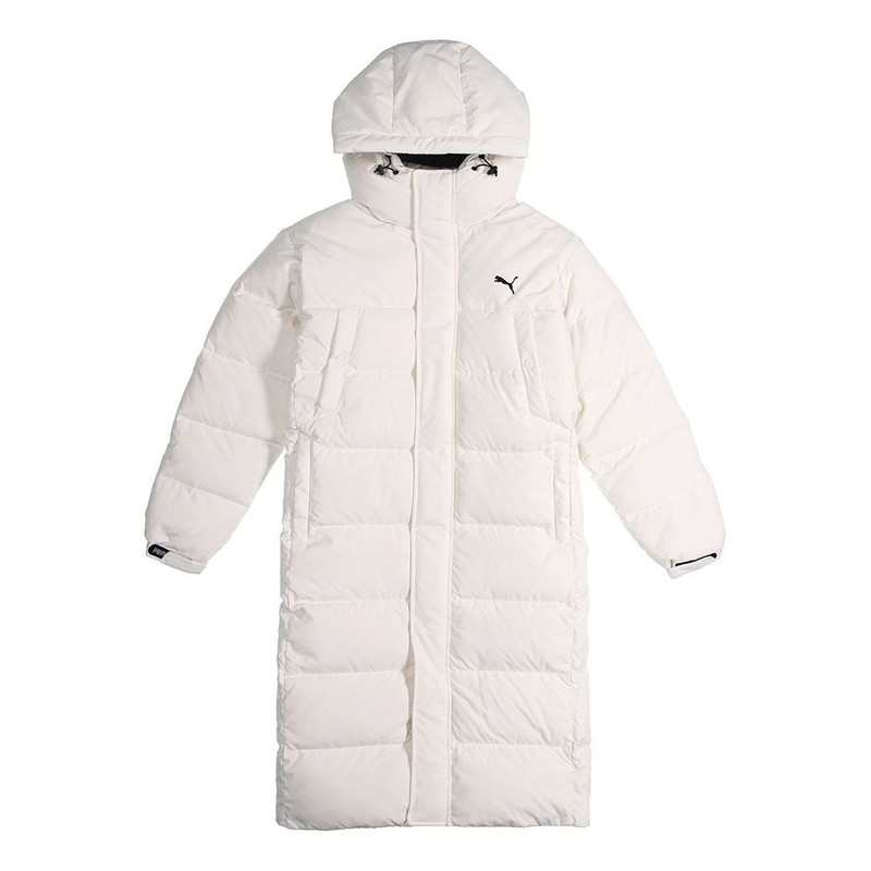 PUMA Long Cut Hoodie Coat 'White' 928651-02 - 1