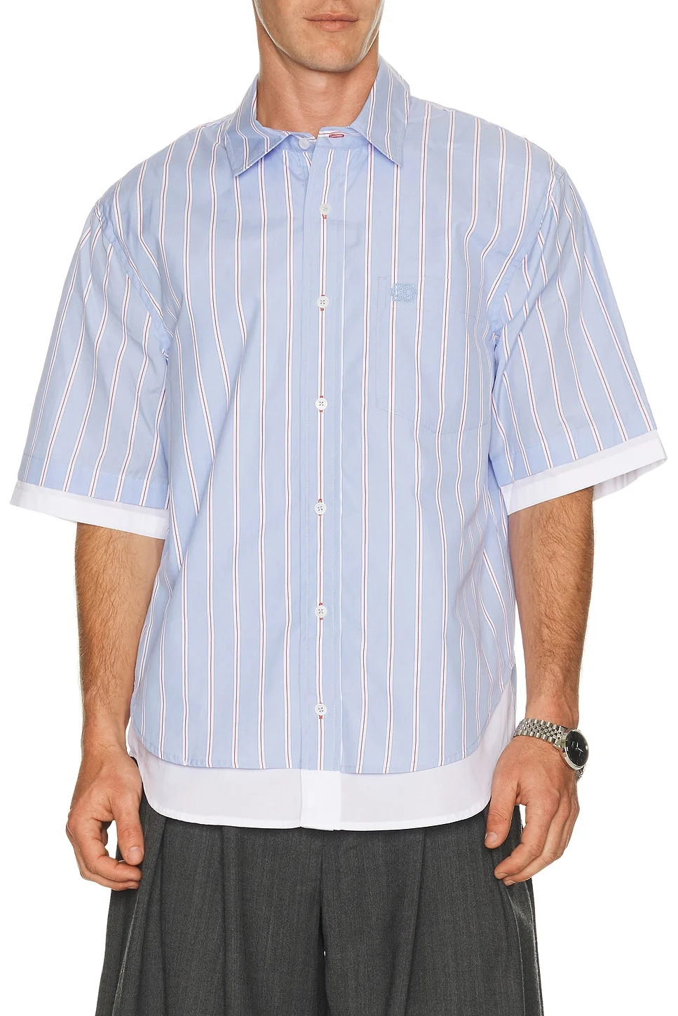 Steven Double Layer Shirt - 1