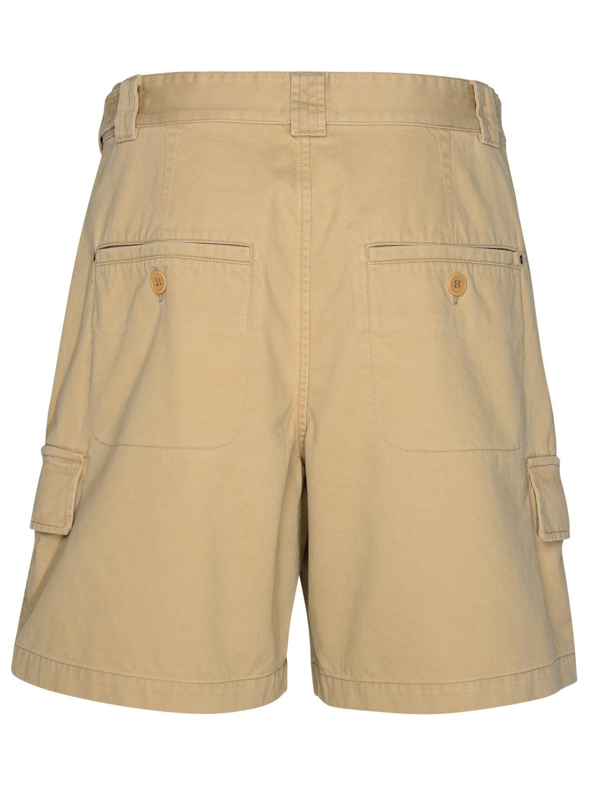 Isabel Marant 'Lisette' Beige Cotton Shorts Women - 3