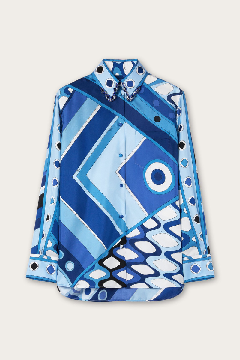 VIVARA PRINT SHIRT WITH EMBROIDERY 1