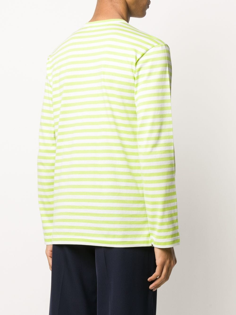 STRIPED HEART-LOGO T-SHIRT - 5