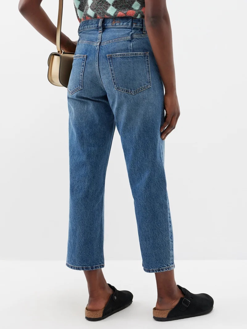 X JW Anderson Ulysse cropped jeans - 5