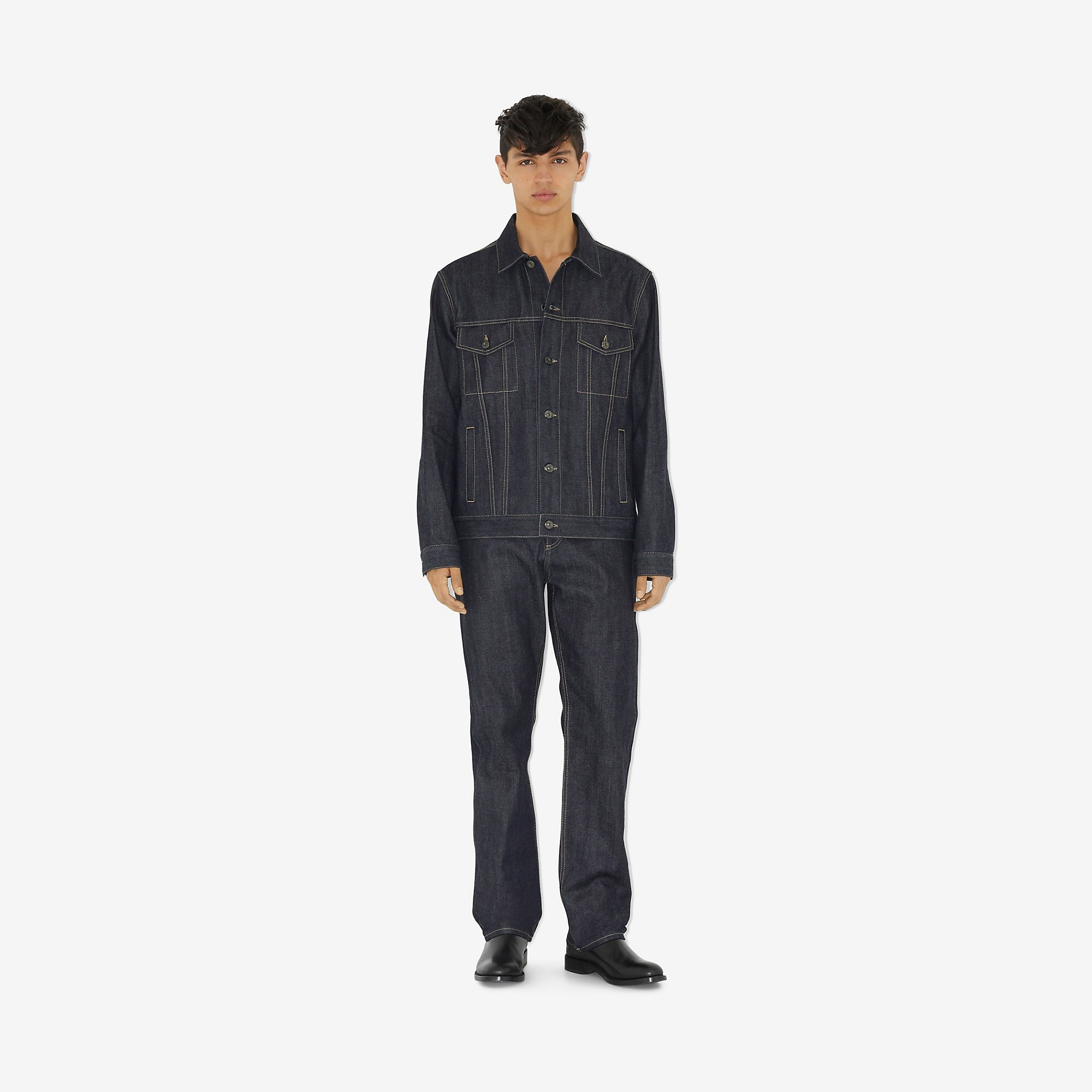 Straight Fit Japanese Denim Jeans - 2