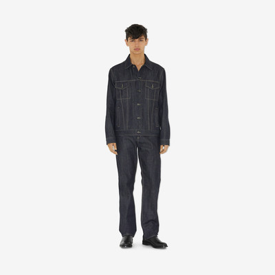 Burberry Straight Fit Japanese Denim Jeans outlook