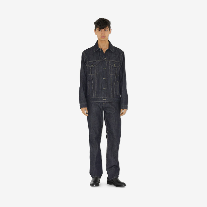 Burberry Straight Fit Japanese Denim Jeans outlook