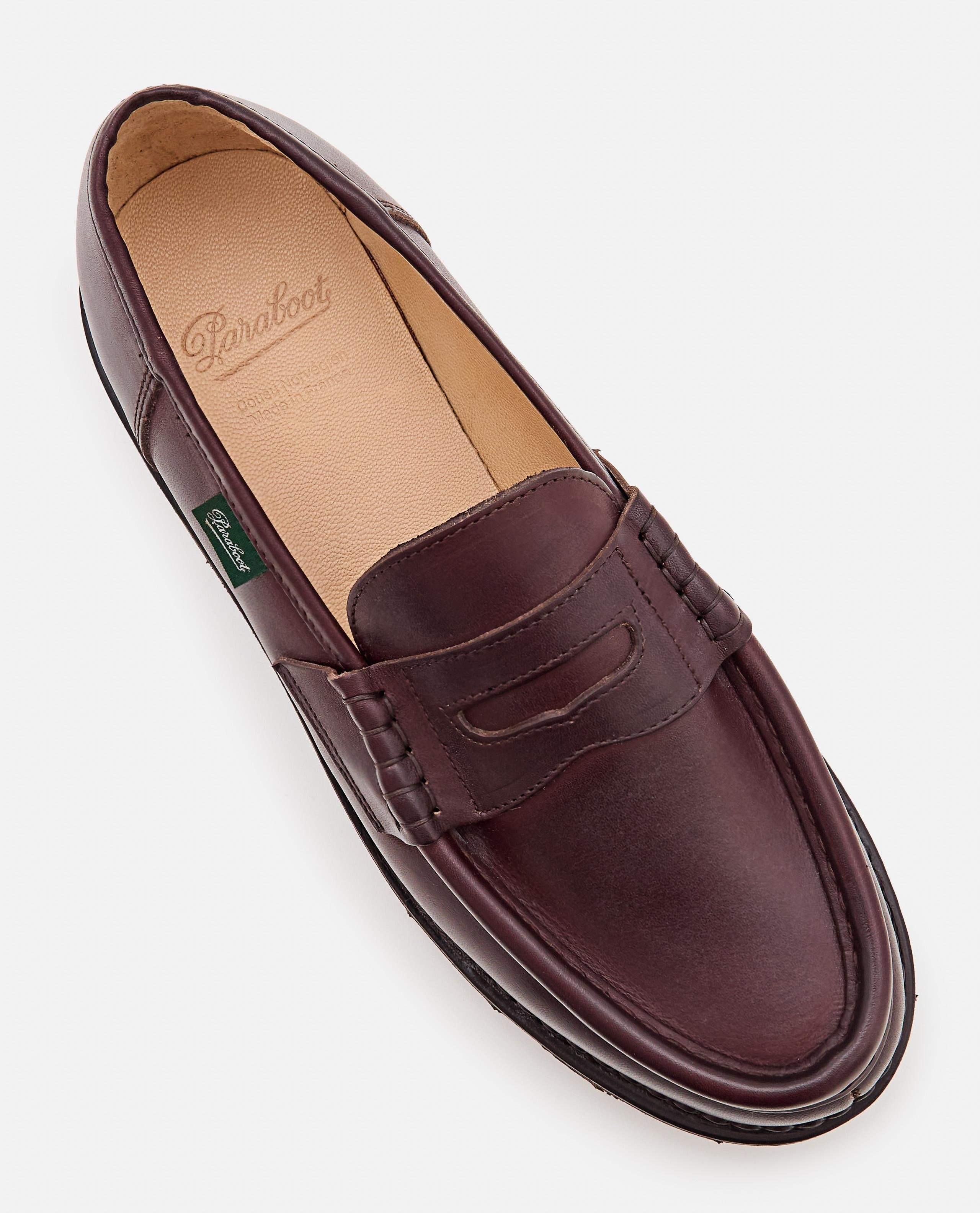 REIMS LISSE' COFFEE MOCCASINS - 6