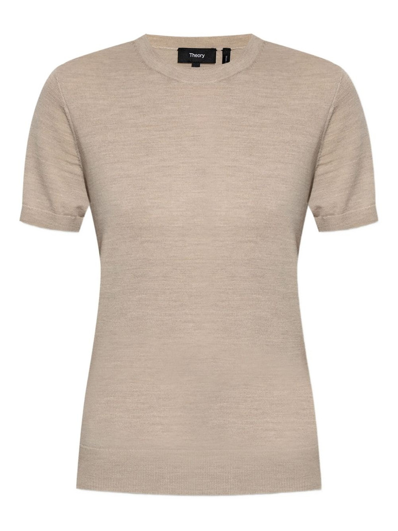 short-sleeve wool T-shirt 1