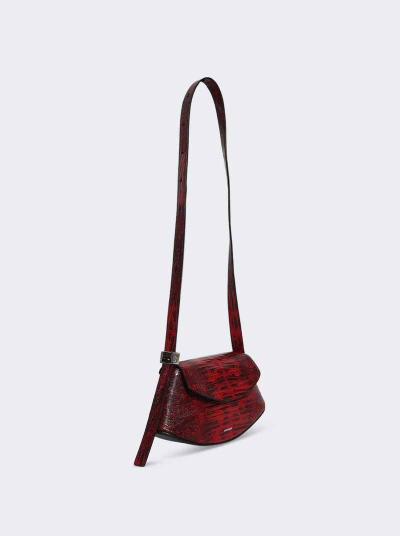 Jil Sander Small Eldorado Crossbody Bag Dark Cherry outlook