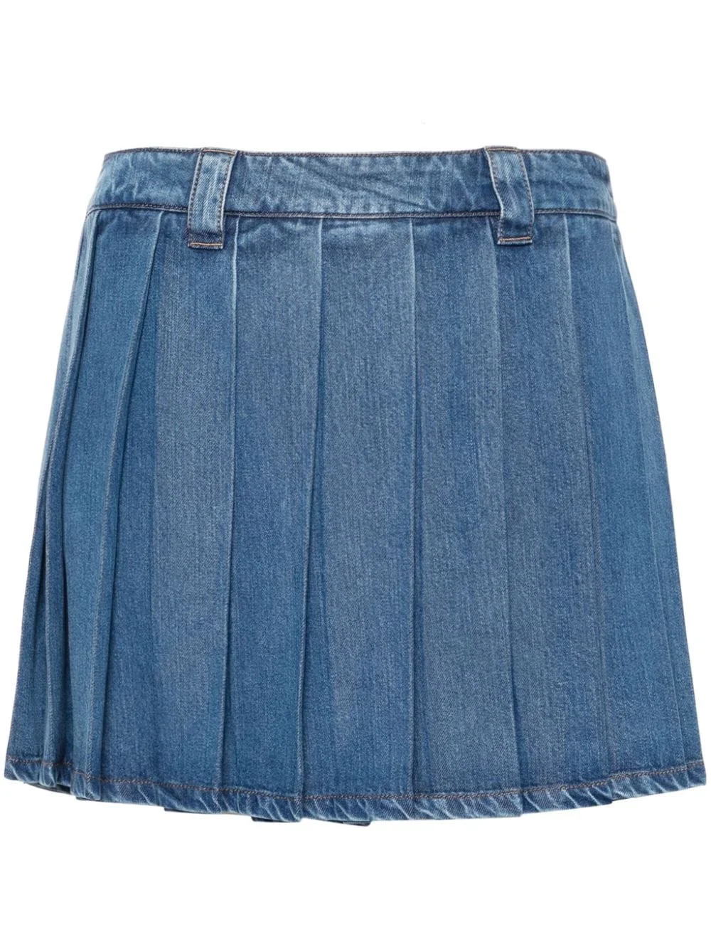 Miu Miu Women Denim Mini Skirt - 1
