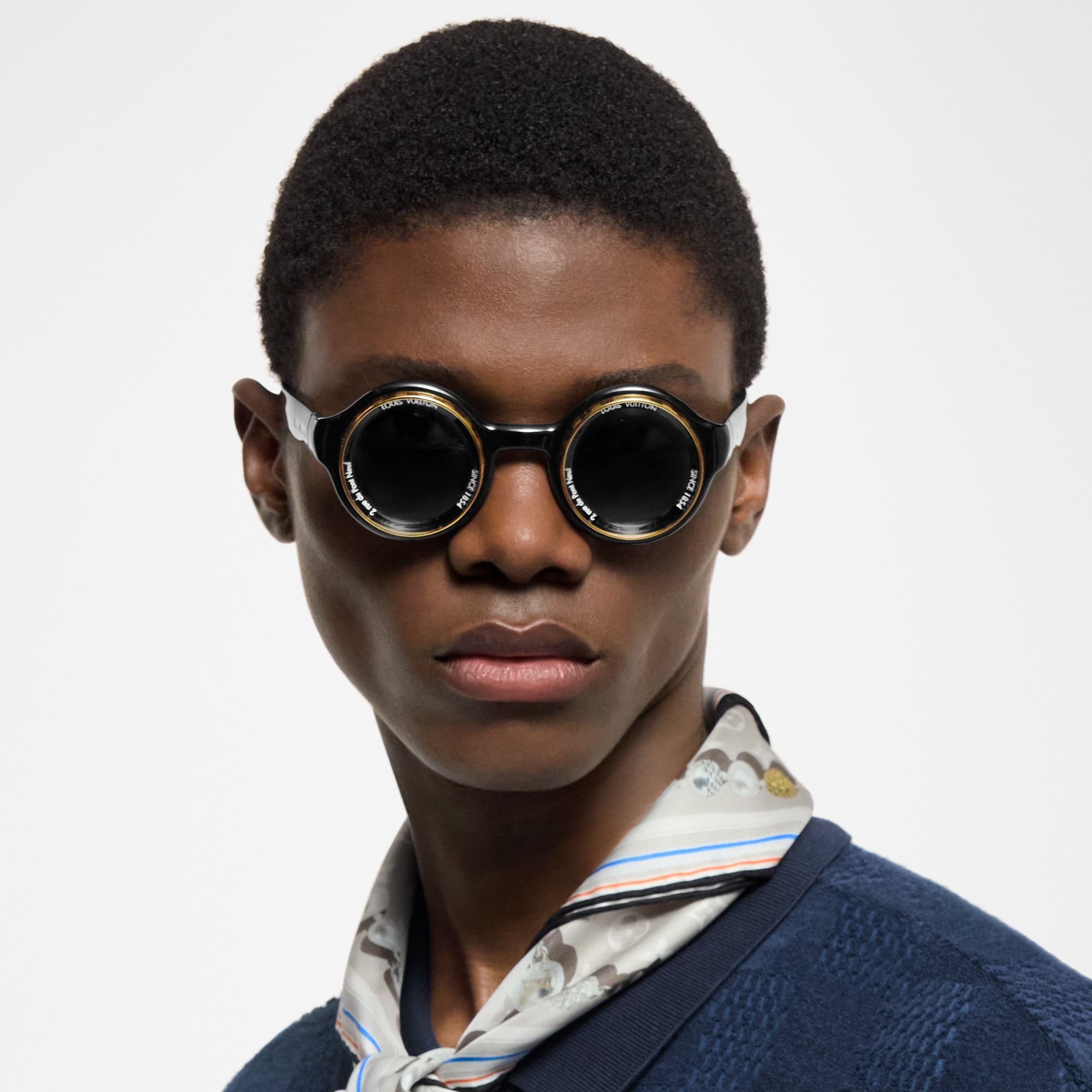 LV Super Vision Round Sunglasses - 4