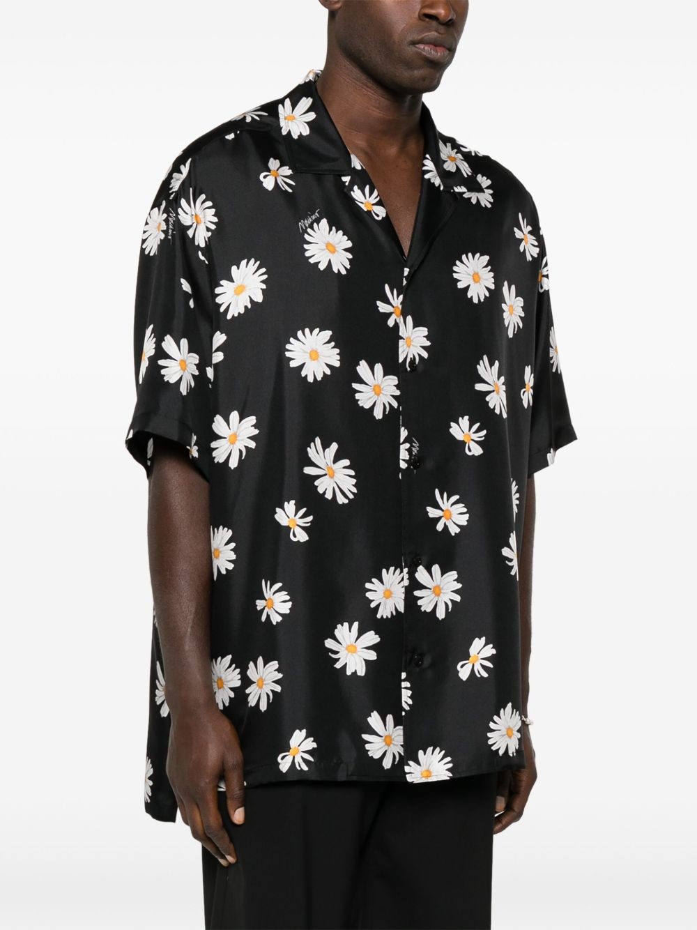 floral-print shirt - 3