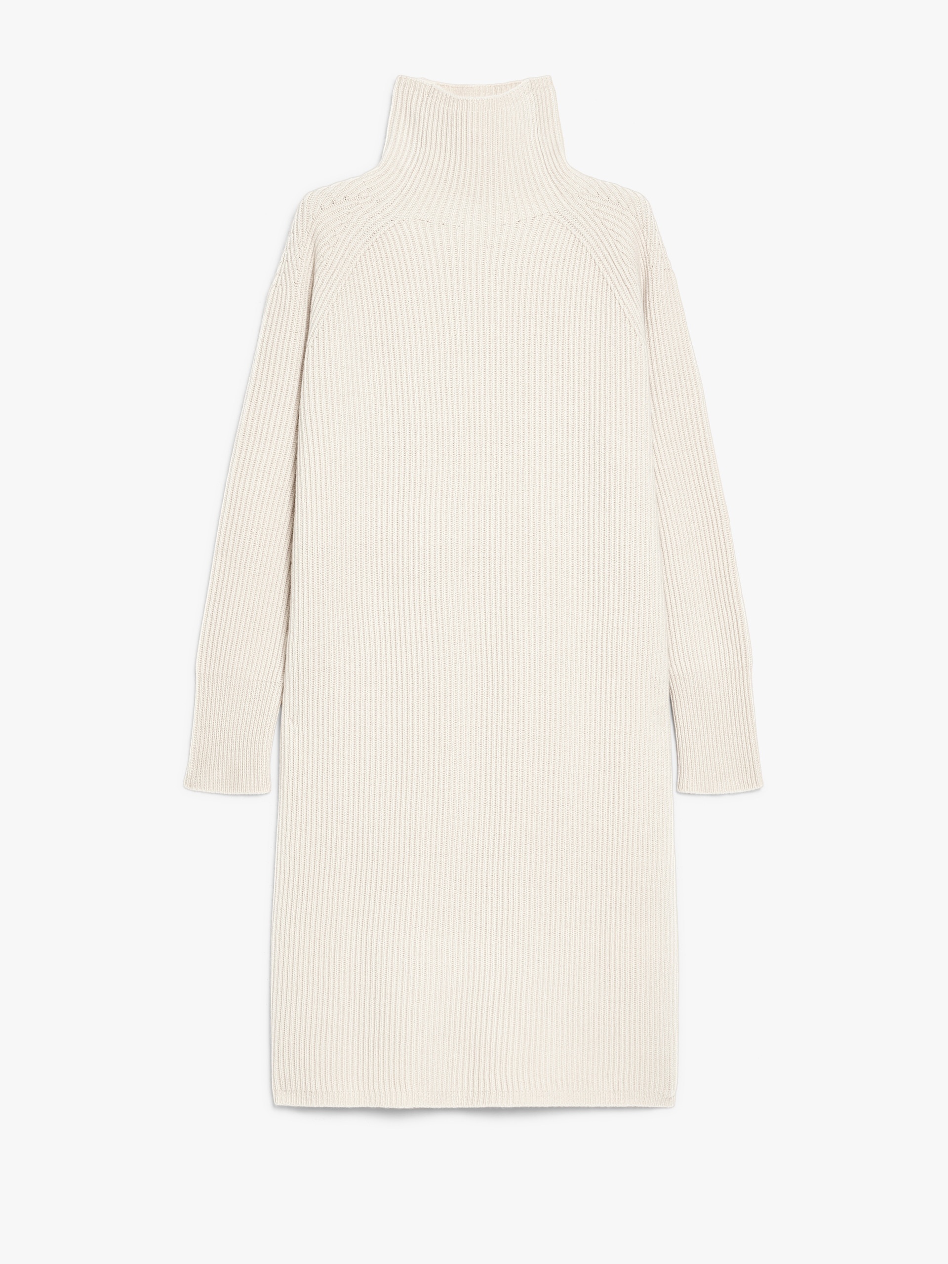 EBRIDI Ribbed cashmere-blend dress - 1