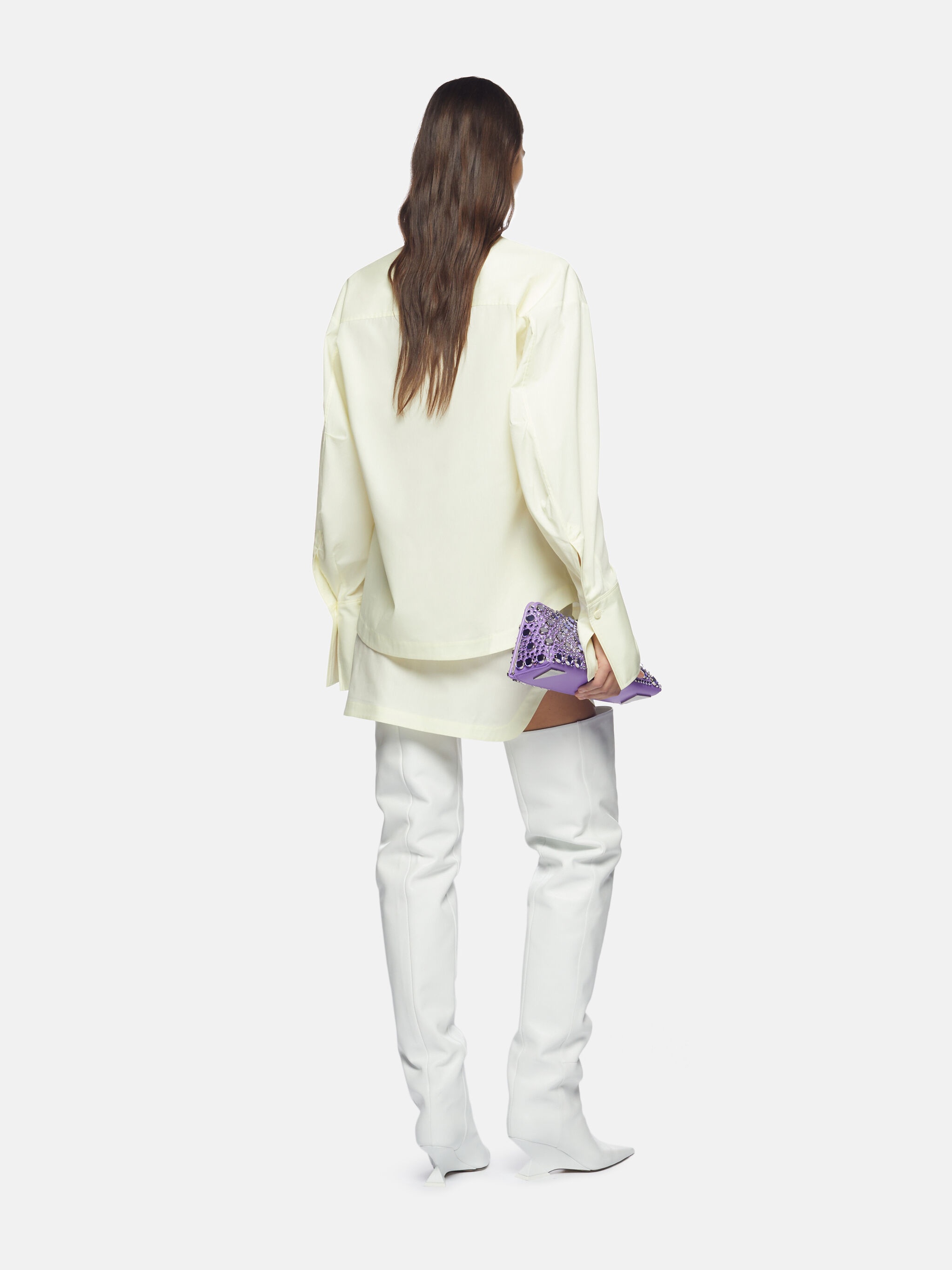 ''ELIZA'' LIGHT YELLOW SHIRT - 3