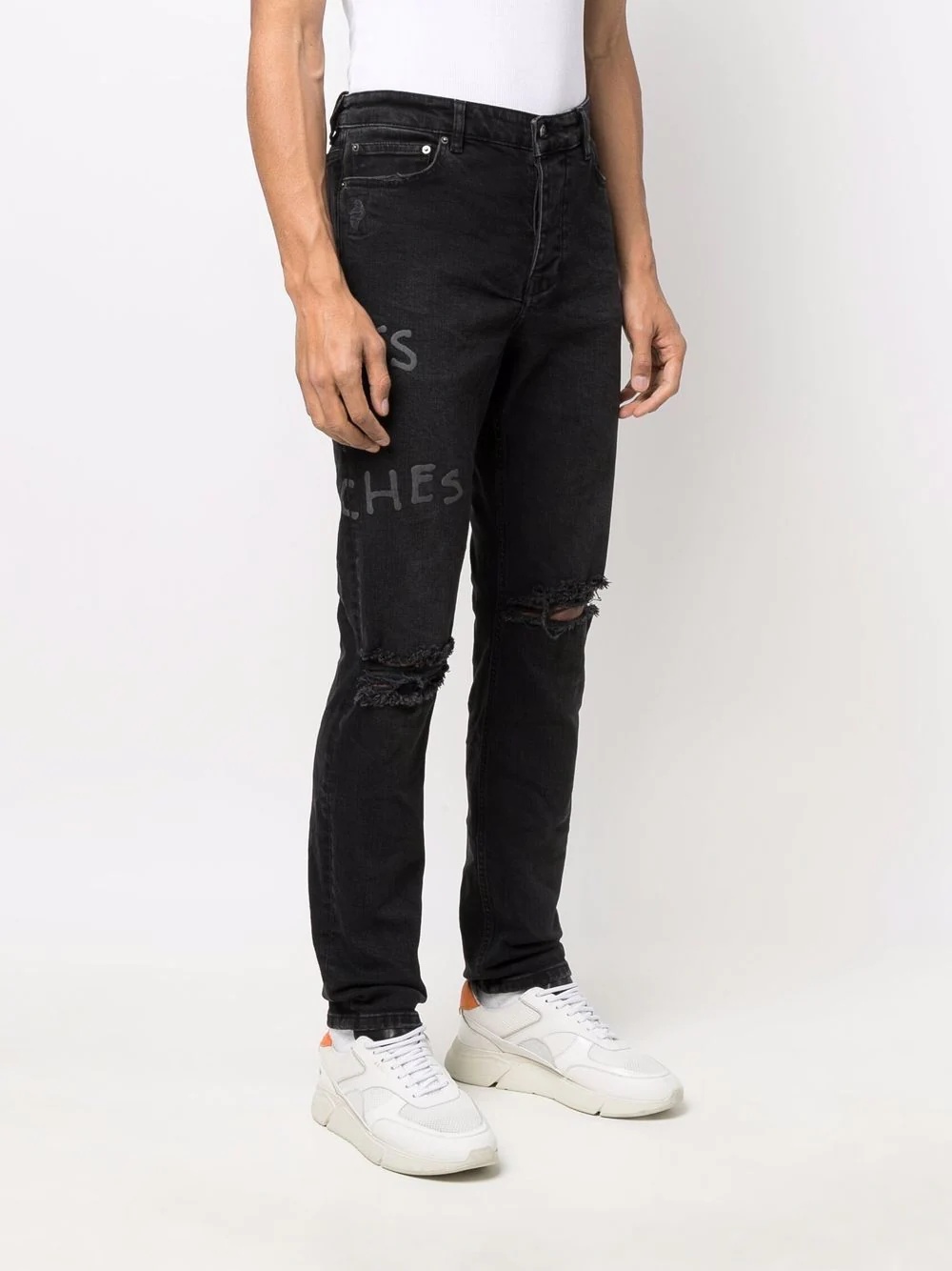 mid-rise slim-fit jeans - 3